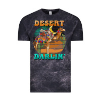 Cloud Black desert darling camel Vintage Tee - BarkalooDesign