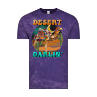 Cloud Purple desert darling camel Vintage Tee - BarkalooDesign