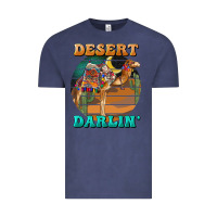 Vintage Denim desert darling camel Vintage Tee - BarkalooDesign