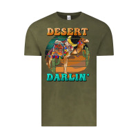 Vintage Olive desert darling camel Vintage Tee - BarkalooDesign