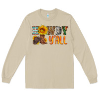 Mushroom howdy y all Long Sleeve Tee - HRA Design Shop