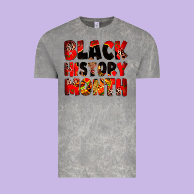 Black History Month Vintage Tee Designed By Zillion Design Studio