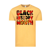 Vintage Mustard black history month Vintage Tee - Zillion Design Studio