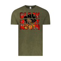 Vintage Olive black history month Vintage Tee - Zillion Design Studio