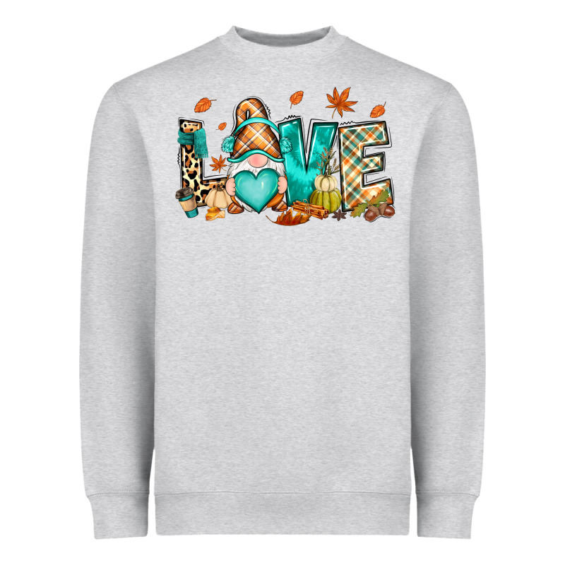 But I Think I Love Fall Most Of All Gnome Heavyweight Sweatshirt by RanaPortraitStore | Teevron