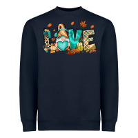 Navy But i think i love Fall most of all gnome Heavyweight Sweatshirt - RanaPortraitStore