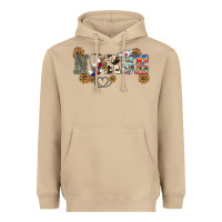 Mushroom western nurse Heavyweight Hoodie - BarkalooDesign