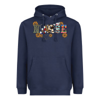 Navy western nurse Heavyweight Hoodie - BarkalooDesign