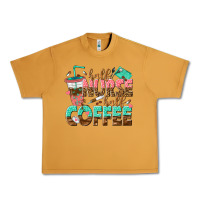 Peanut Butter half nurse half coffee Urban Heavy Tee - texasbilliewilder