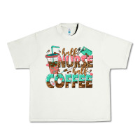Pistachio half nurse half coffee Urban Heavy Tee - texasbilliewilder