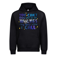 Black you cant throw me to the wolves they come when i c Urban Hoodie - Artiststas