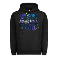 Pigment Black you cant throw me to the wolves they come when i c Urban Hoodie - Artiststas