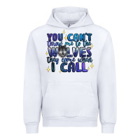 White you cant throw me to the wolves they come when i c Urban Hoodie - Artiststas