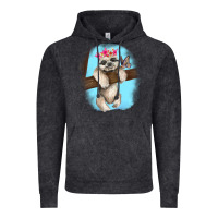 Vintage Arctic baby sloth Vintage Hoodie - RanaPortraitStore