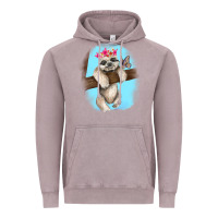 Vintage Zinc baby sloth Vintage Hoodie - RanaPortraitStore