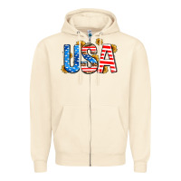 Sandshell usa sunflower Zipper Hoodie - AdoDesignShop