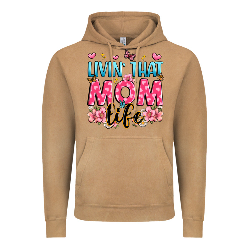 Livin' That Mom Life Vintage Hoodie by JahusDesignShop | Teevron