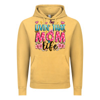 Vintage Mustard livin' that mom life Vintage Hoodie - JahusDesignShop