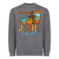 Storm Pumpkin spice and Jesus Christ Heavyweight Sweatshirt - RanaPortraitStore
