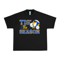 Black tis' the season volleyball Urban Heavy Tee - Zillion Design Studio