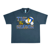Midnight Navy tis' the season volleyball Urban Heavy Tee - Zillion Design Studio