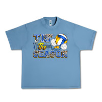Pebble Blue tis' the season volleyball Urban Heavy Tee - Zillion Design Studio