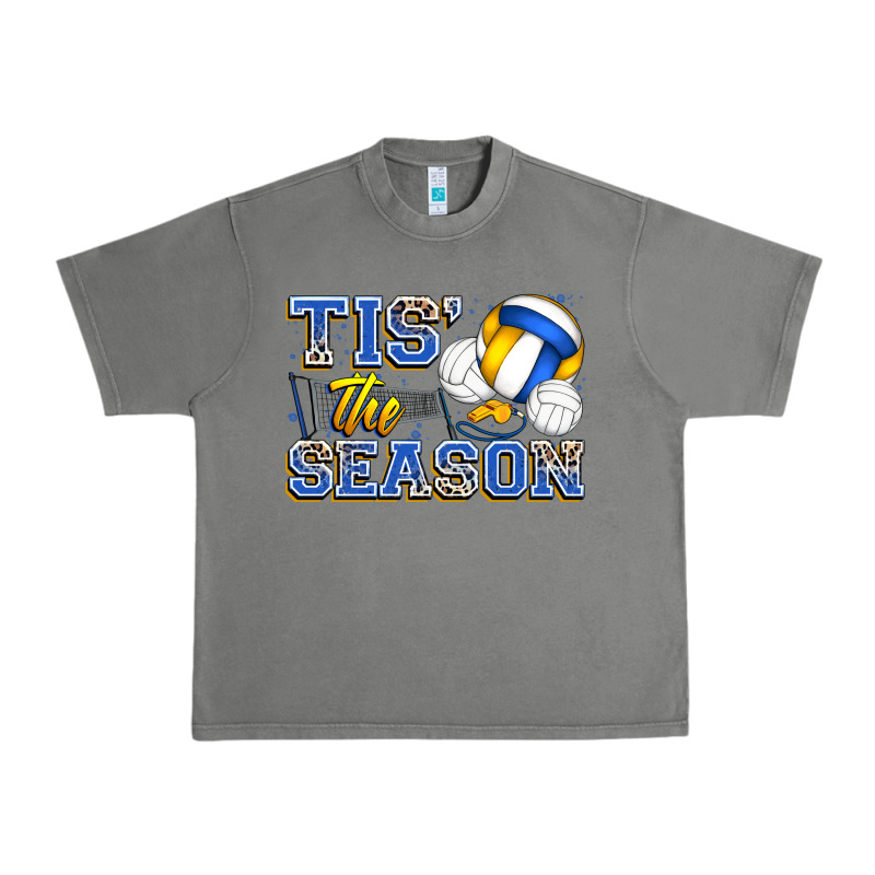 Tis' The Season Volleyball Urban Heavy Tee by Zillion Design Studio | Teevron