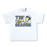 White tis' the season volleyball Urban Heavy Tee - Zillion Design Studio