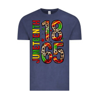 Vintage Denim 1865 juneteenth Vintage Tee - Zillion Design Studio