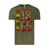 Vintage Olive 1865 juneteenth Vintage Tee - Zillion Design Studio