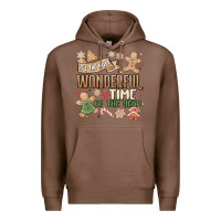 Chestnut wonderful time Premium Hoodie - MaliasSmallBusiness