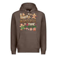 Coffee wonderful time Premium Hoodie - MaliasSmallBusiness