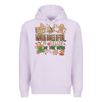 Lilac wonderful time Premium Hoodie - MaliasSmallBusiness