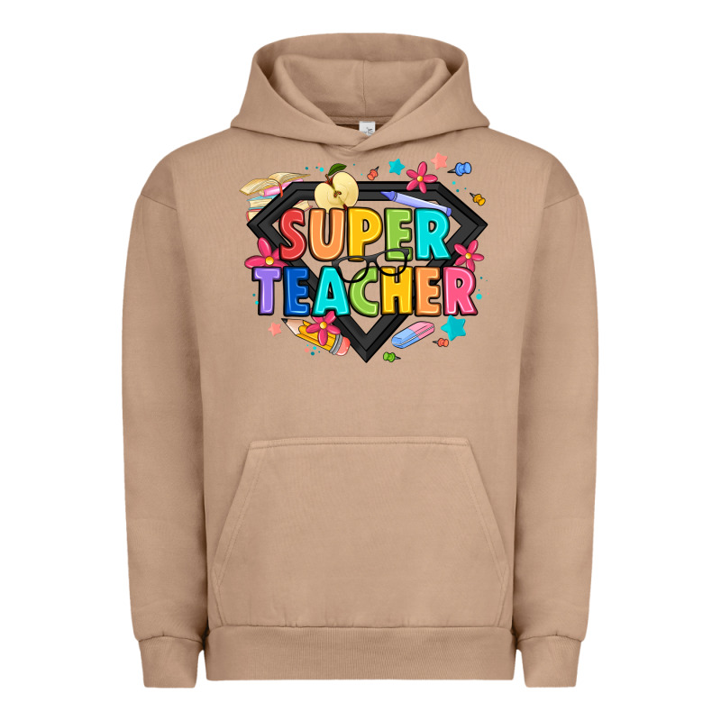 Super Teacher Urban Hoodie by Artiststas | Teevron
