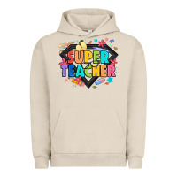 Pigment French Oak super teacher Urban Hoodie - Artiststas