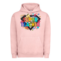 Pigment Salmon super teacher Urban Hoodie - Artiststas