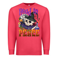 Cardinal Read in peace Halloween Premium Sweatshirt - NancyCooperArtShop