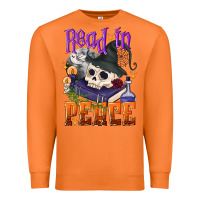 Carrot Read in peace Halloween Premium Sweatshirt - NancyCooperArtShop