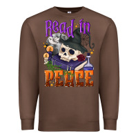 Chestnut Read in peace Halloween Premium Sweatshirt - NancyCooperArtShop