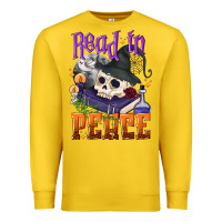 Read In Peace Halloween Premium Sweatshirt | Teevron