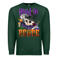 Sports Green Read in peace Halloween Premium Sweatshirt - NancyCooperArtShop