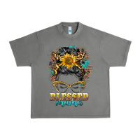 Tornado blessed mama messy bun Urban Heavy Tee - BarkalooDesign