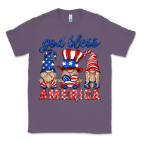 Lavender god bless america gnome Classic Tee - HRA Design Shop