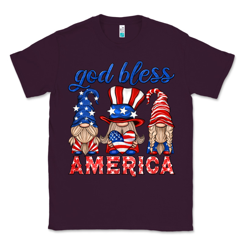 God Bless America Gnome Classic Tee by HRA Design Shop | Teevron