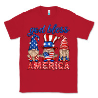 Red god bless america gnome Classic Tee - HRA Design Shop