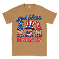 Toasted Coconut god bless america gnome Classic Tee - HRA Design Shop