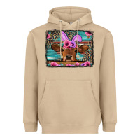 Mushroom easter floral leopard cow Heavyweight Hoodie - Jasminsmagicworld