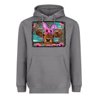 Storm easter floral leopard cow Heavyweight Hoodie - Jasminsmagicworld