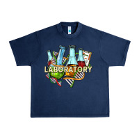Navy laboratory Urban Heavy Tee - texasbilliewilder