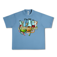 Pebble Blue laboratory Urban Heavy Tee - texasbilliewilder